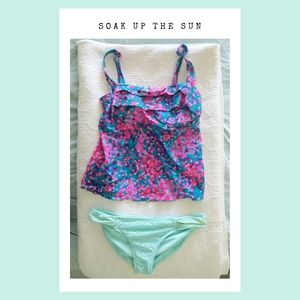 Mosaic Tankini & Bottoms